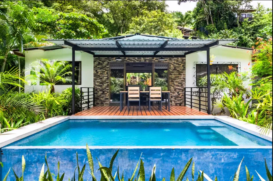 Two Bedroom Home with Studio and Swimming Pool 5 minutes from Santa Teresa Beach - main