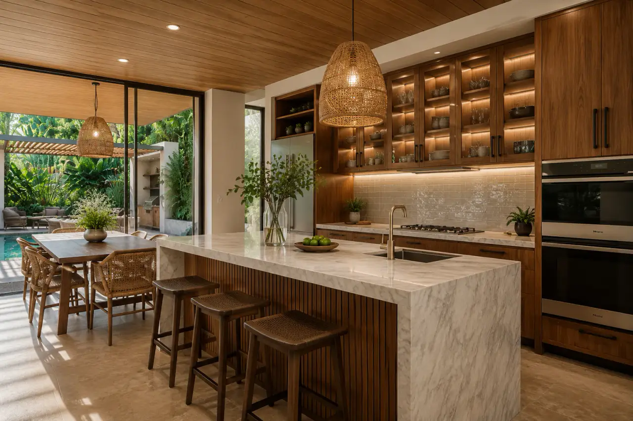 Luxury Two-Level Residence with Private Pool Just One Block from the Beach - Experience Tropical Luxury - 2