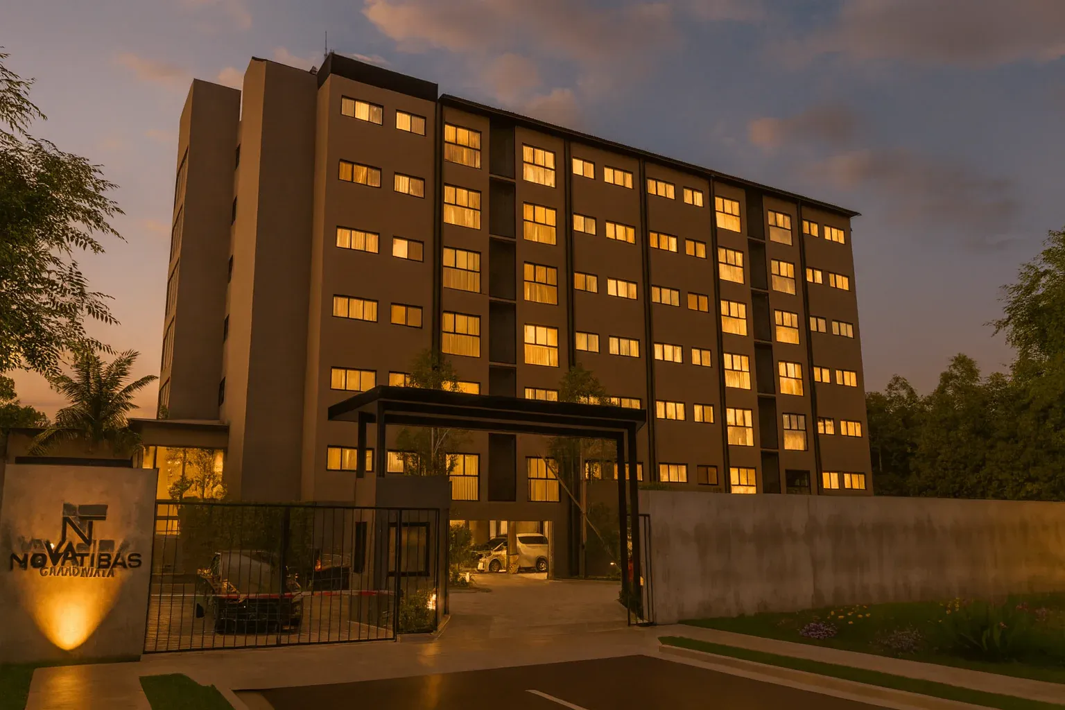 Elegant 2-Bedroom Apartment with Balcony and Gym in Tibás - main