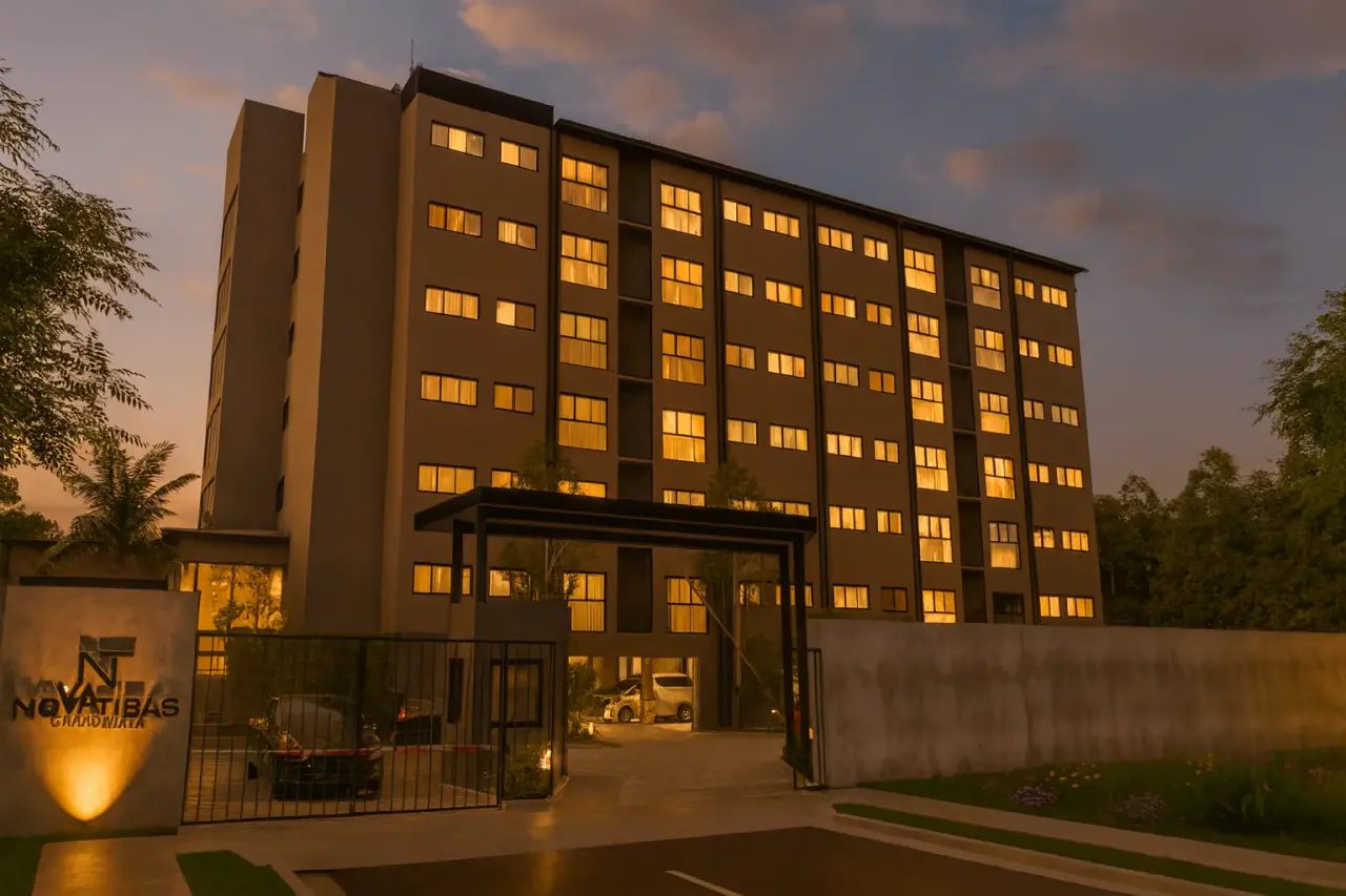 Elegant 2-Bedroom Apartment with Balcony and Gym in Tibás - 1