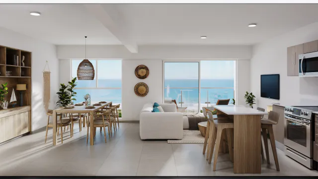 Condo Front de Mer avec Vues sur l'Océan et Commodités de Complexe Touristique à Jaco