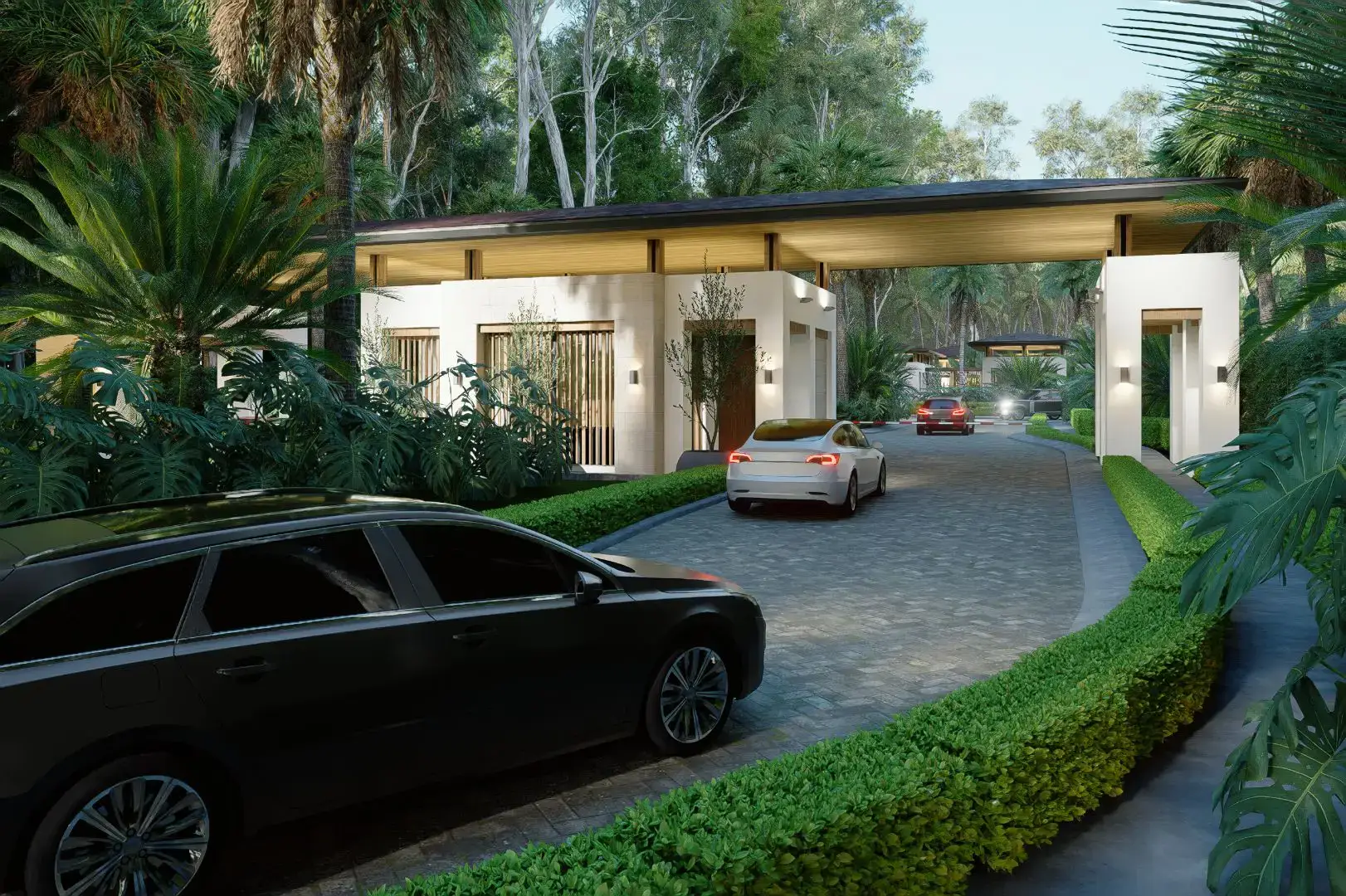 Jacó Luxury Apartment: 305sqm Modern Living with Pool & Lush Gardens For Sale - main