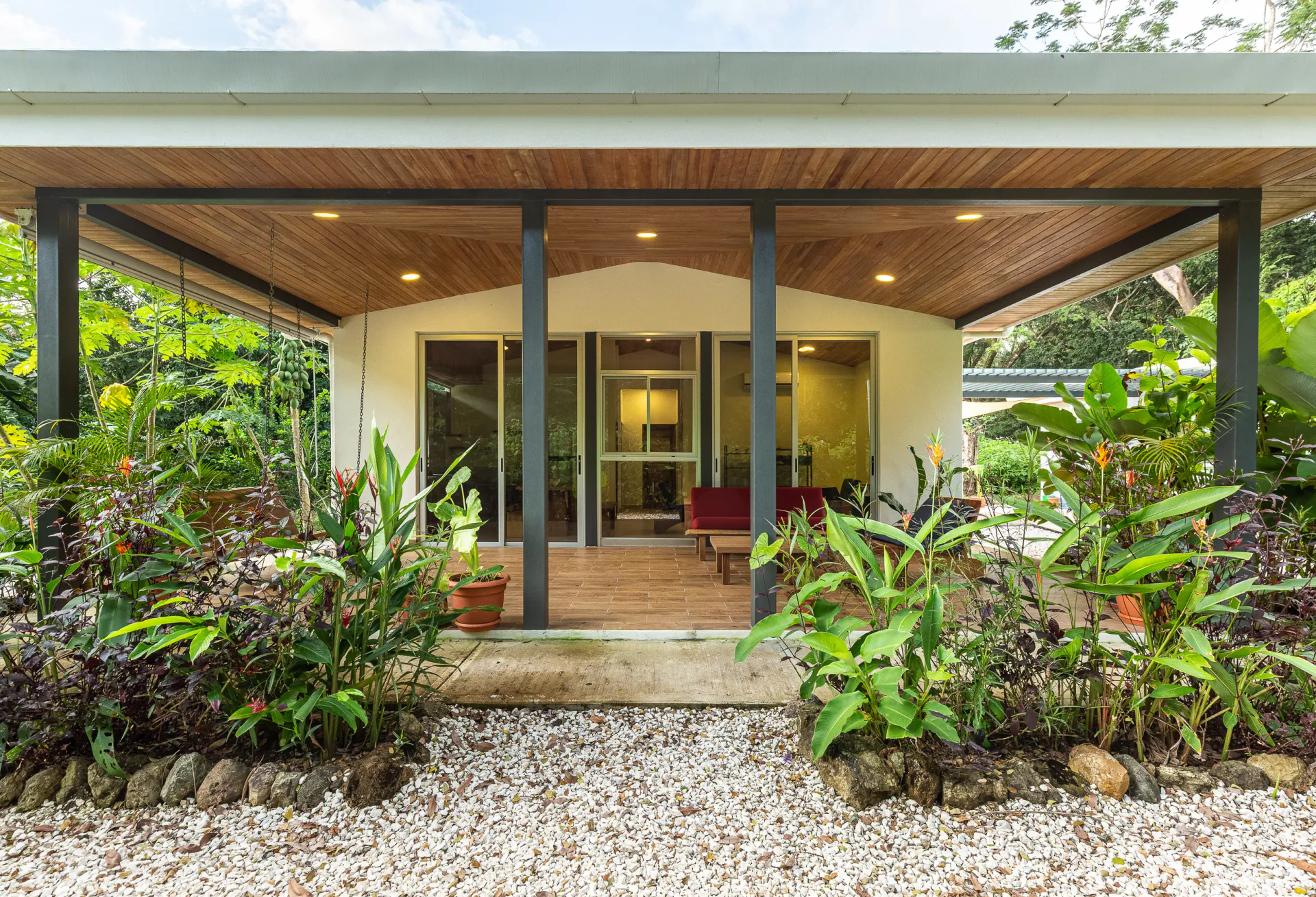 Family Estate in Mal País | Walk to the Beach, Ocean Views & Tropical Gardens  - main
