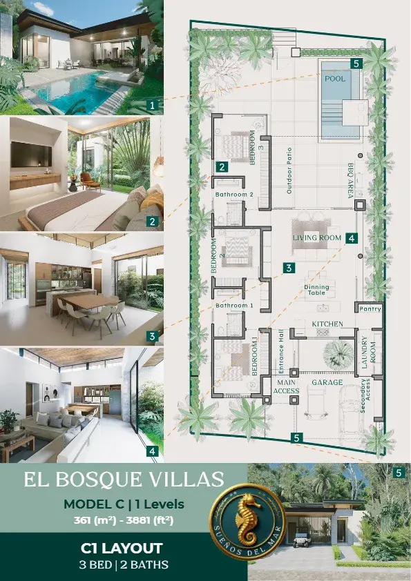 Suenos Del Mar : Villas modernes de luxe dans un domaine privé avec commodités de style complexe hôtelier - 4