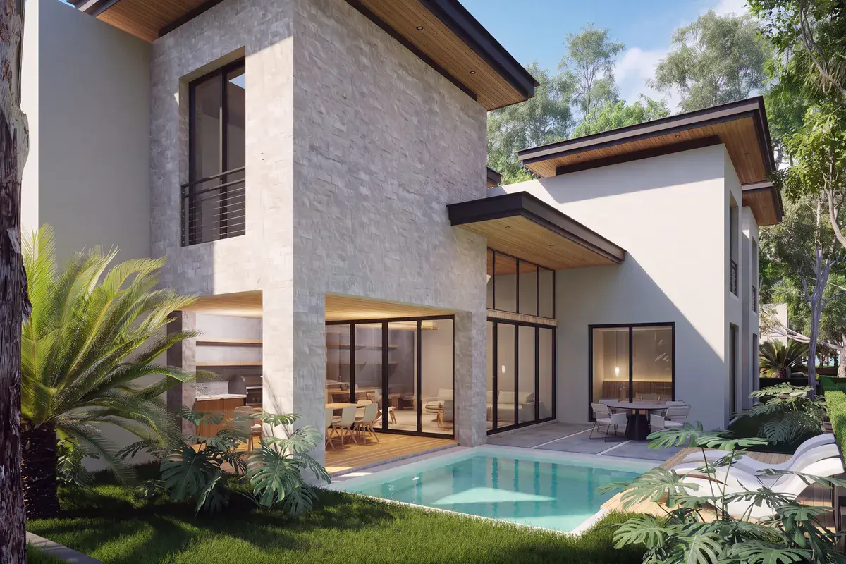 El Bosque Luxury Apartments · Garden Pool - 2