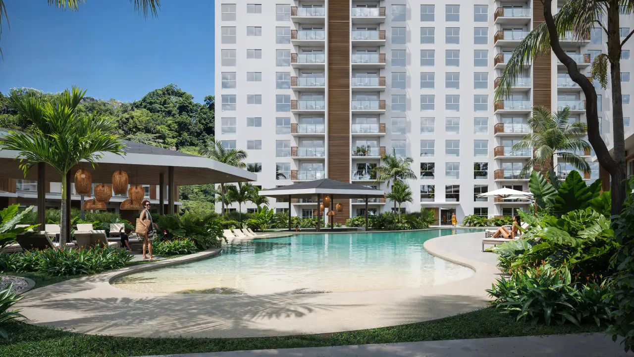 Condominio frente al mar con vista al océano y amenidades de resort en Jacó - 5
