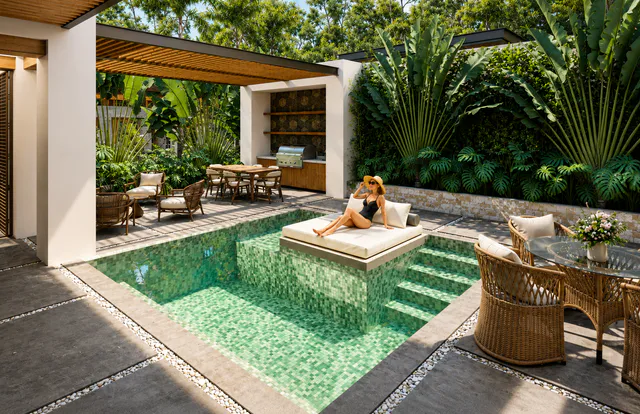 Villa de Luxe 4 ch. avec piscine privée à Jacó, Puntarenas