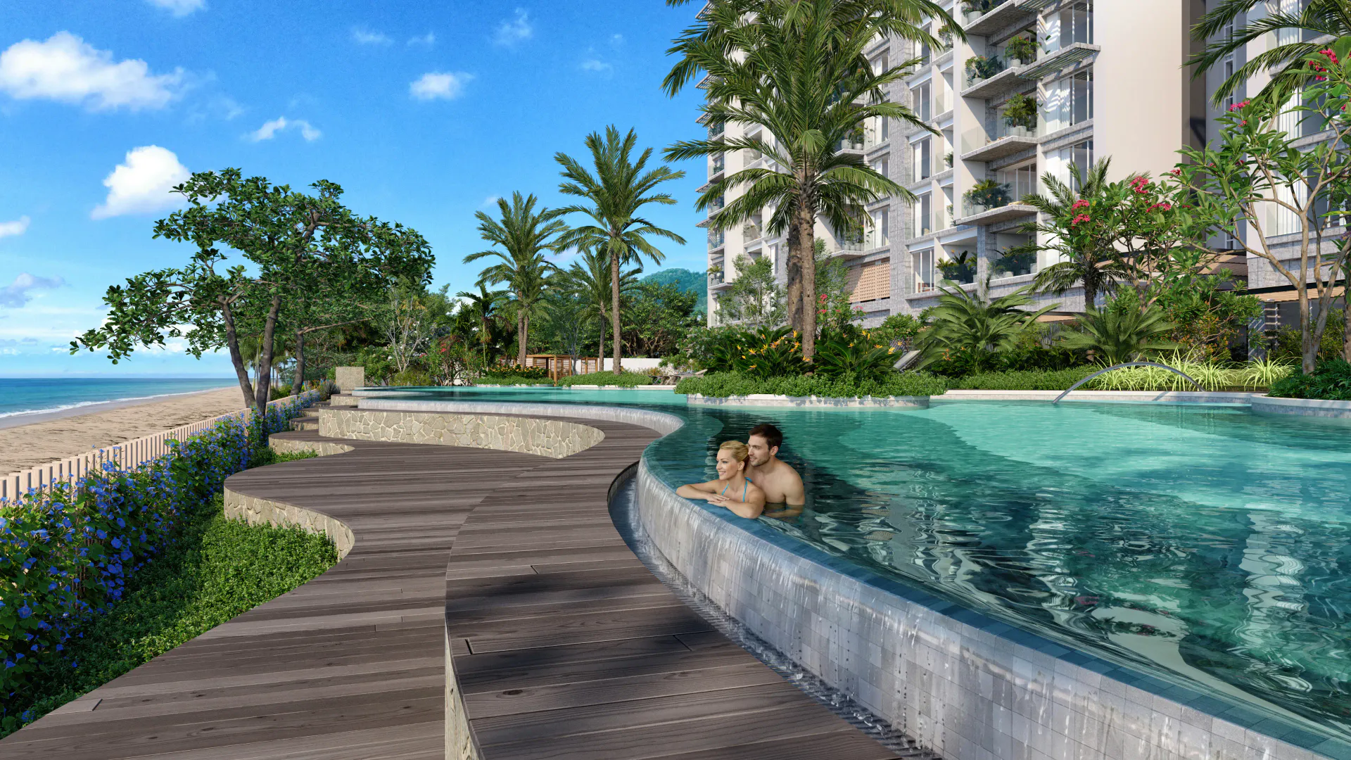 Appartement de 2 ou 3 chambres face à la mer à Jacó, Costa Rica – PRÉVENTE - main