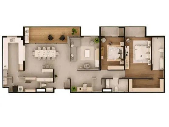 Luxury 2 or 3 -Bed Apartment in Escazú: New Development - 4