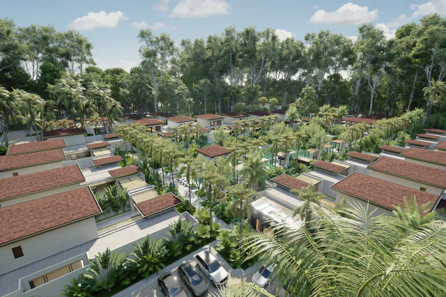 Pre-sale Sueños del Mar Eco-Luxury Coastal Living-Villas El Bosque 1 level homes
