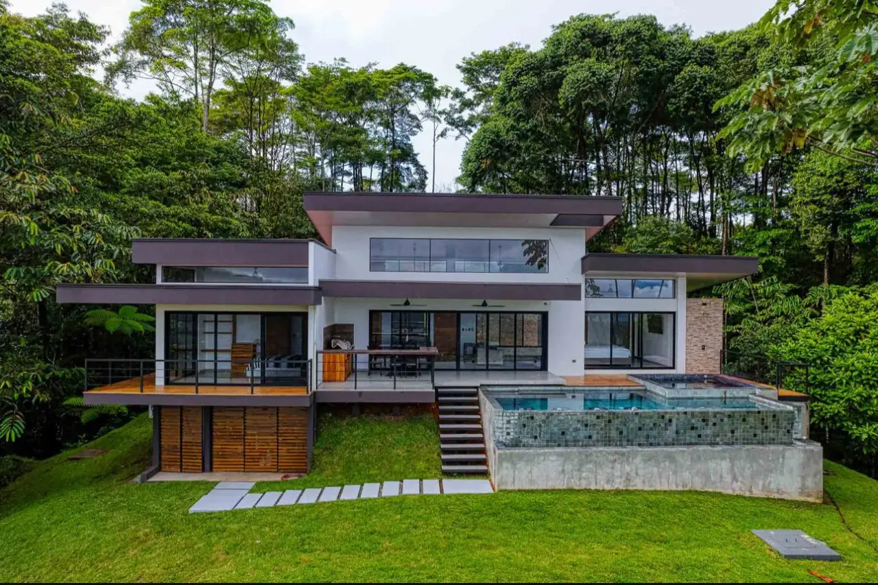 MOUNTAIN & VALLEY VIEW LUXURY HOUSE IN ESCALERAS, COSTA RICA – KONGO HOUSE - 2