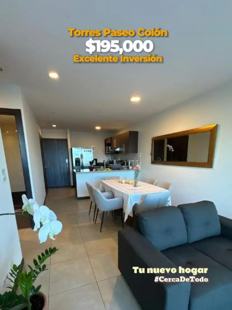 Excelente Inversión en Torres Paseo Colón: Moderno Apartamento 2 Habitaciones con Vista Panorámica de la Capital - 2