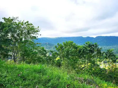 Lote con vista al mar en la cima de la montaña en una comunidad privada y cerrada con vista a Tambor 5