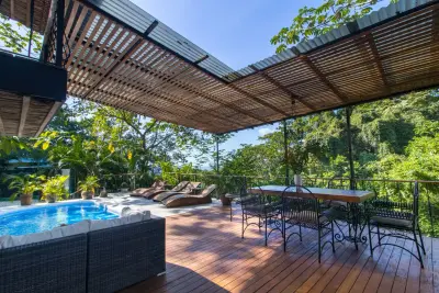 Maison avec vue sur l'océan à Mal Pais, 4 chambres et piscine 5