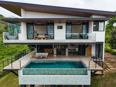 Brand New Luxury Oceanview Oasis in Bahía Ballena, Costa Rica - 5 Beds, Infinity Pool, Sunset Views 1