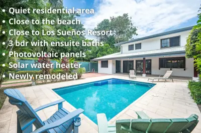 Moderna casa costera asequible de 3 dormitorios cerca de Los Sueños Resort 1