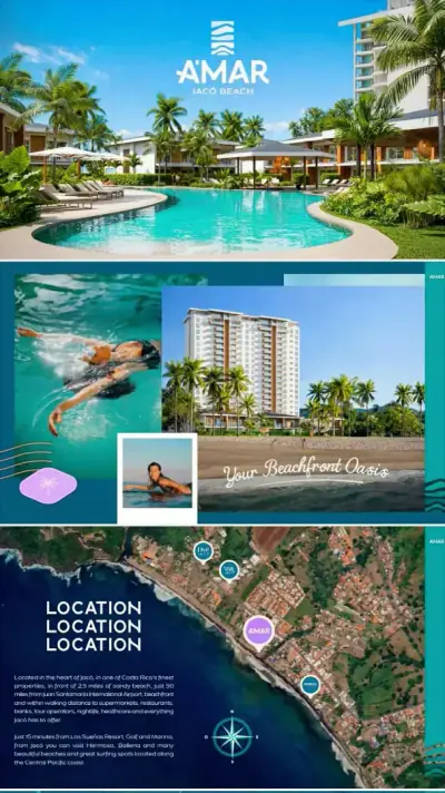 A’MAR Oceanfront Costa Rica | Oportunidades de inversión en condominios, villas y resorts de lujo 2