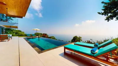 Modern House With Ocean View In Costa Verde Estates, Dominical, Puntarenas