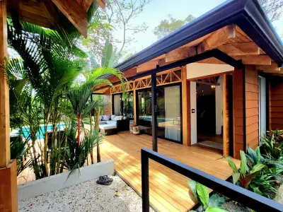Modern Beachside Villa Just Steps from Mal Pais' Pristine White Sand Beaches – $1,200,000