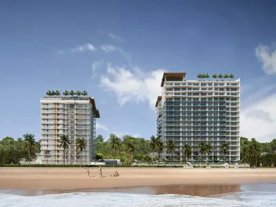 Le Point Côtiers : Condos de Luxe avec 3 Chambres, Vue sur l'Océan, en Bord de Mer à Jacó 1
