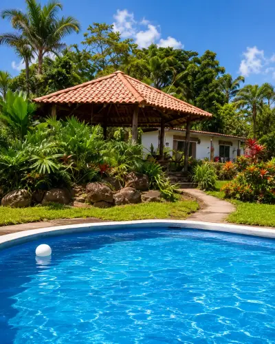 Domaine de café de 71 acres : piscine, écuries et vues panoramiques sur les montagnes 4