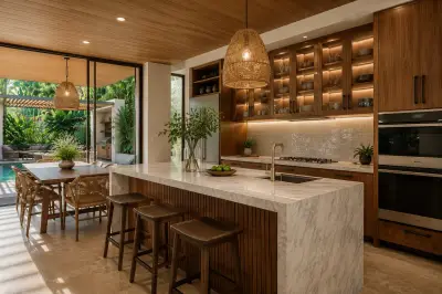 Luxueuse résidence à deux étages avec piscine privée, à une rue de la plage – Découvrez le luxe tropical 2