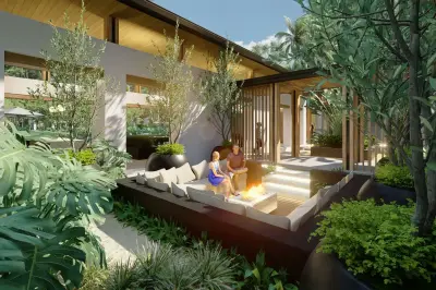 Nouvel appartement de luxe 3 chambres à Jacó : Vie en complexe moderne, construit en 2027 2