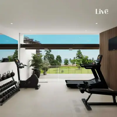 Condo 3 chambres avec vue sur la montagne | 17e étage à Live Jacó 2