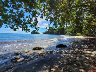 Terrain Au Bord De La Plage Et Réserve Biologique À Limón