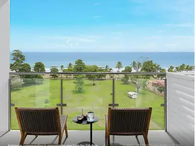 Nouveau condo avec vue sur l'océan à Jacó : résidence moderne de 2 chambres avec vues imprenables et commodités de villégiature 1