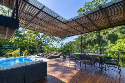 Maison avec vue sur l'océan à Mal Pais, 4 chambres et piscine 5