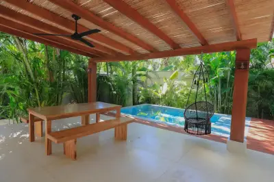 3 Bedroom Beach house with Pool foot steps from Playa Hermosa Santa Teresa 3
