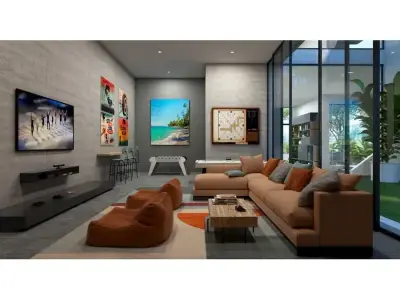 Condo de luxe 3 chambres avec vue sur la ville à San Rafael, Escazú 1