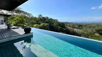 Luxueuse villa 5 chambres avec piscine et vues incroyables à Playa Hermosa, Santa Teresa 5
