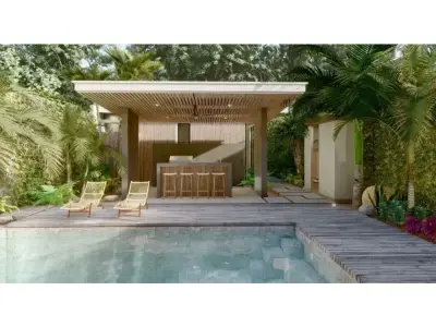 Chef-d'œuvre moderne à Jacó : Villa neuve de 4 chambres, 5 salles de bain avec oasis tropicale privée 1