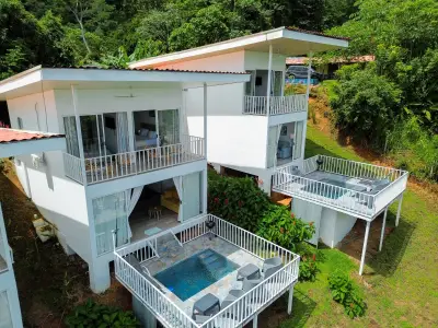 Modern Ocean-View Villas in Playa Pita, Three Private Villas with One- and Two-Bedroom Configurations