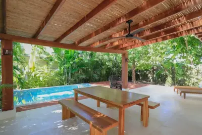 3 Bedroom Beach house with Pool foot steps from Playa Hermosa Santa Teresa 2