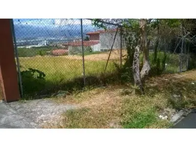 Terrain - Lot avec vue à construire dans le district Quatre Escazú 3