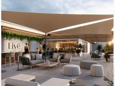 Vues imprenables sur l'océan au 10e étage, ville de Jaco Beach 3