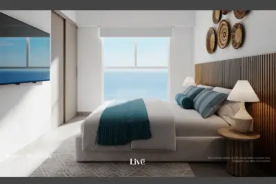 Nouveau condo avec vue sur l'océan à Jacó : résidence moderne de 2 chambres avec vues imprenables et commodités de villégiature 3