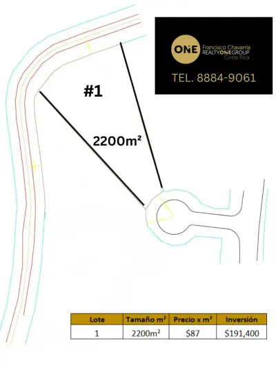 Investissez en toute tranquillité : Terrain à vendre à San Rafael de Heredia 3