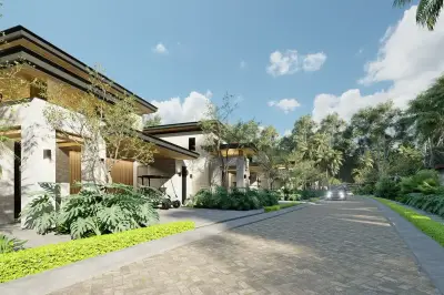 Villas de Luxe en Vente à Jacó, Communauté Fermée avec Piscines Privées et Partagées 3