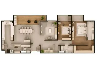 Appartement de luxe de 2 ou 3 chambres à Escazú : Nouveau développement 4