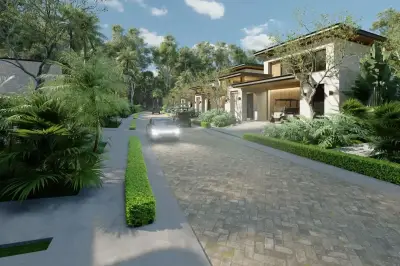 Villas de Luxe en Vente à Jacó, Communauté Fermée avec Piscines Privées et Partagées 4