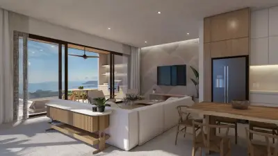 Résidences de luxe avec vue sur l'océan, 4 chambres, à Altos de Montserrat 2