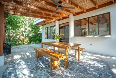 3 Bedroom Beach house with Pool foot steps from Playa Hermosa Santa Teresa 4