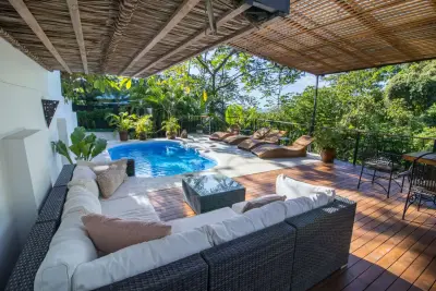 Maison avec vue sur l'océan à Mal Pais, 4 chambres et piscine 2