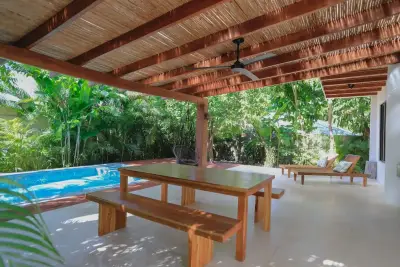 3 Bedroom Beach house with Pool foot steps from Playa Hermosa Santa Teresa 5