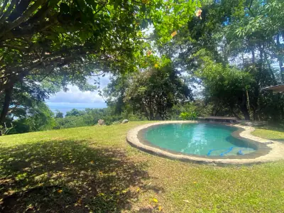 Almost 3 Hectares Ocean View Property with Exceptional Development Potential & Boho Home in Montezuma /Delicias