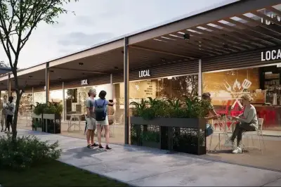 Local commercial à Live Jacó avec terrasse dans une nouvelle communauté mixte fermée. 2